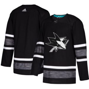 San Jose Sharks Trikot Blank Schwarz 2019 All-Star Game Parley NHL